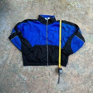 Wilson Athletic Track Zip Up Y2K Windbreaker